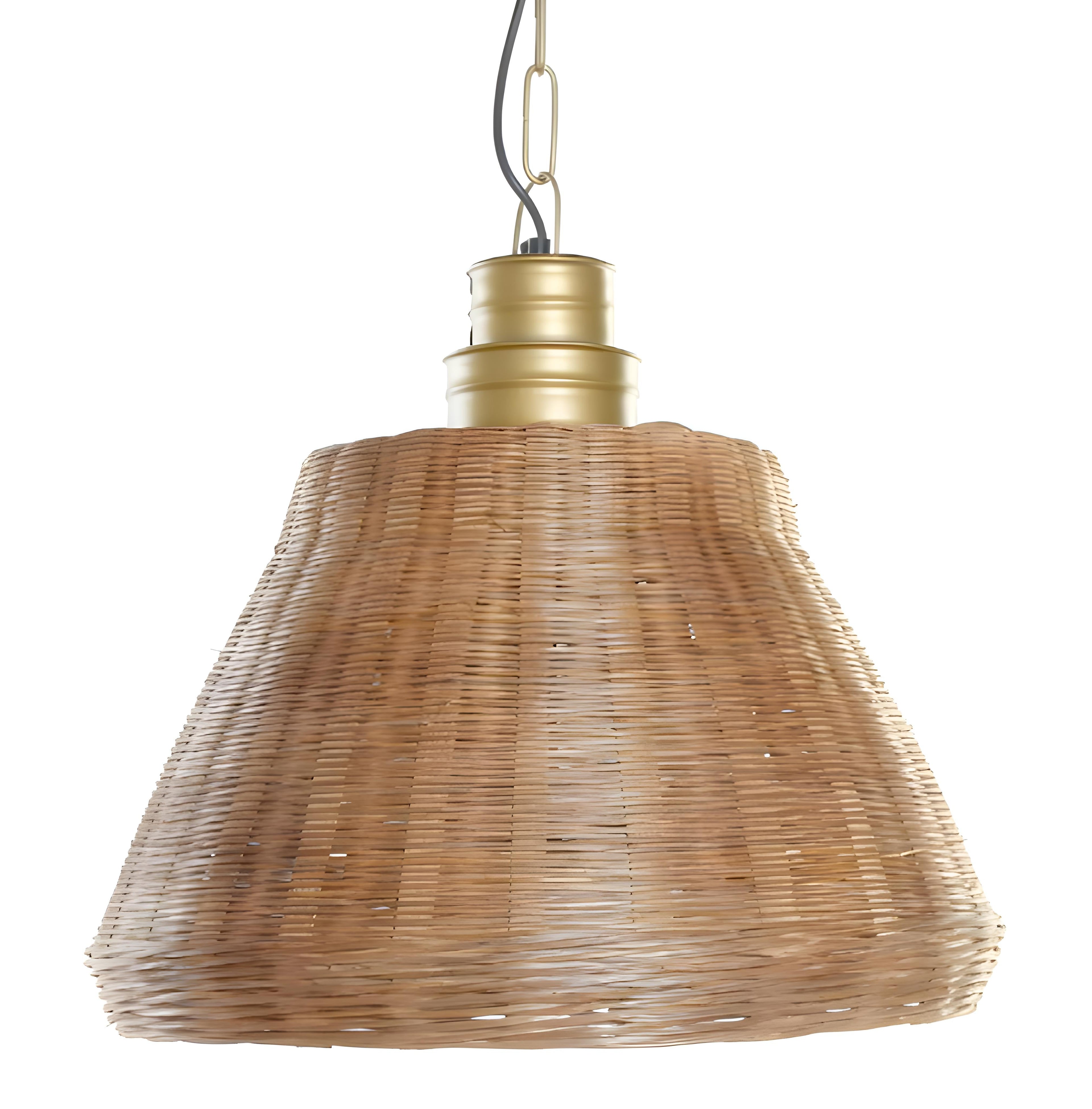 Suspension Rotin - Osier - Suspension Luminaire