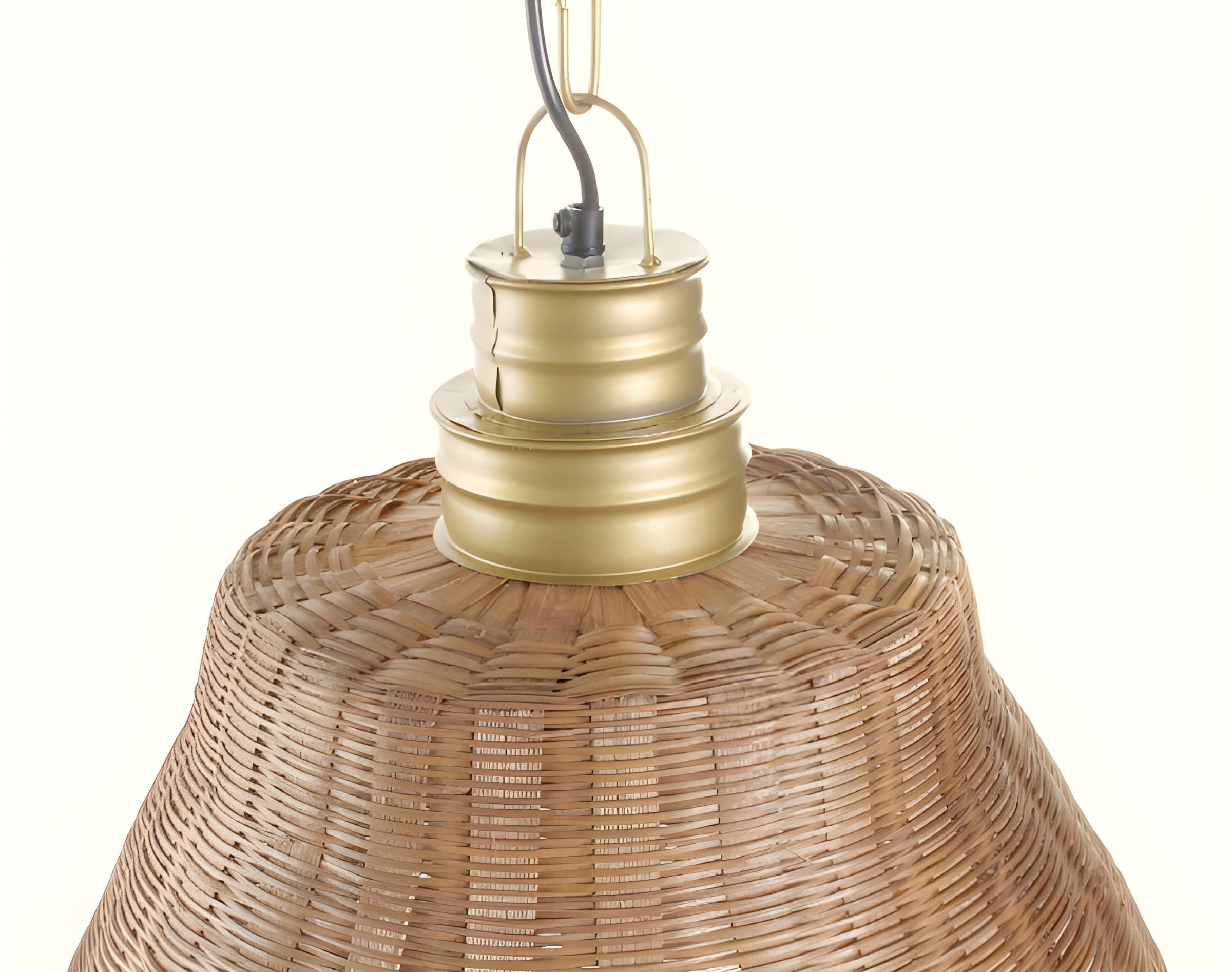 Suspension Rotin - Osier - Suspension Luminaire