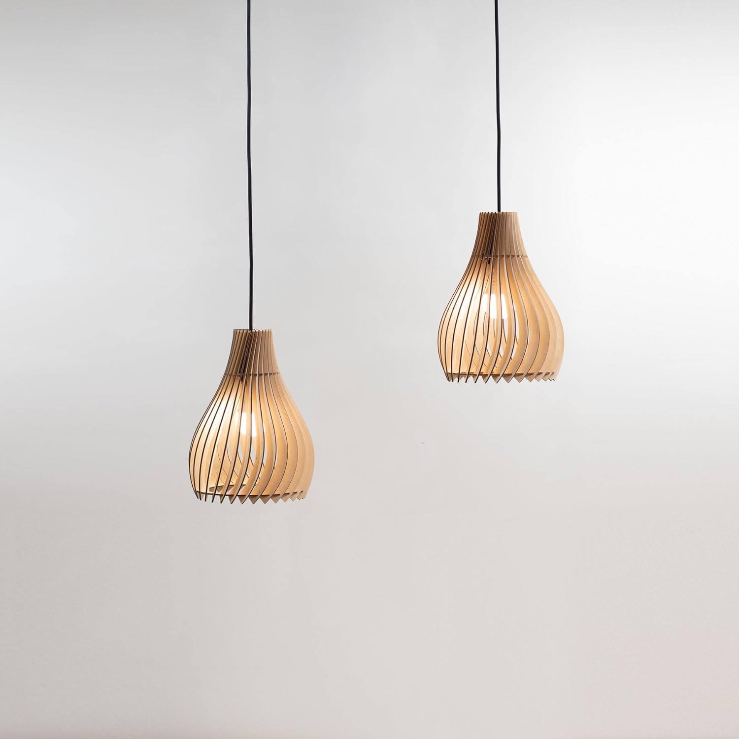 Suspension Rotin - RattaGlow - Suspension Luminaire