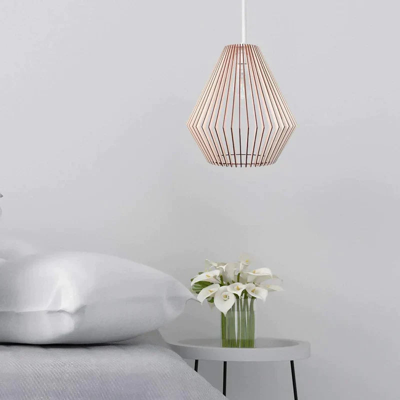 Suspension Rotin - RotanGlow - Suspension Luminaire