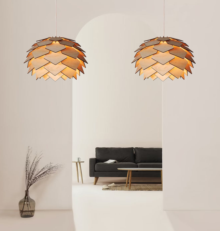 Suspension Rotin - RotinMist - Suspension Luminaire