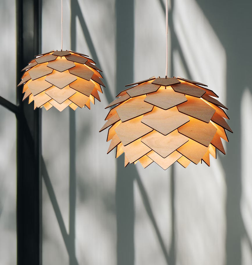 Suspension Rotin - RotinMist - Suspension Luminaire