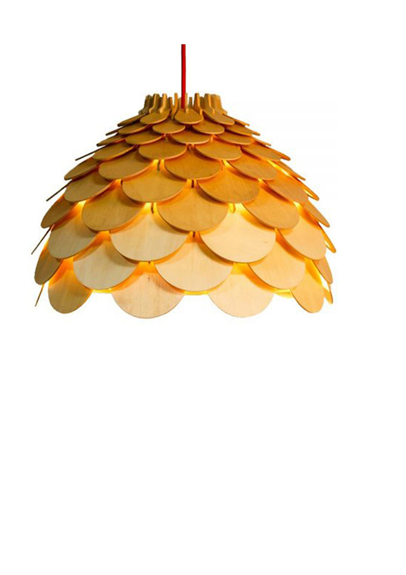 Suspension Rotin - RotinWave - Suspension Luminaire