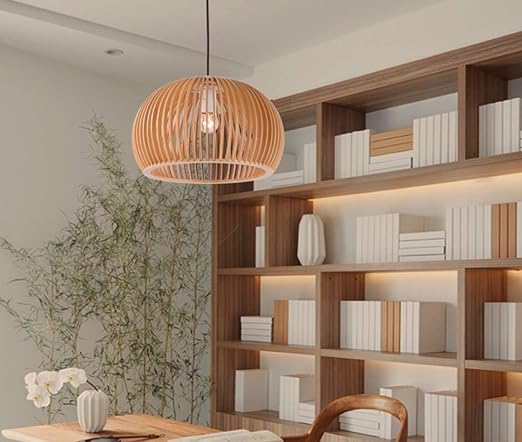 Suspension Rotin - TressLumière - Suspension Luminaire