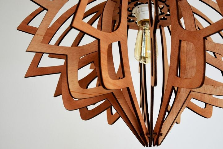 Suspension Rotin - WeaveMist - Suspension Luminaire