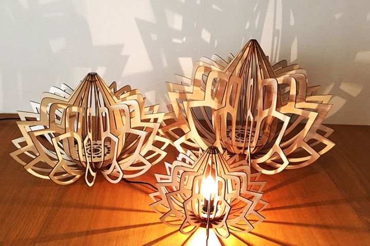 Suspension Rotin - WeaveMist - Suspension Luminaire