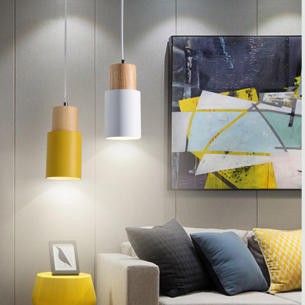 Suspension Jaune Scandinave