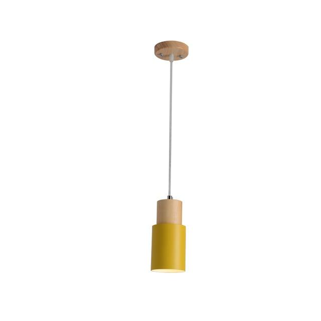 Suspension Jaune Scandinave
