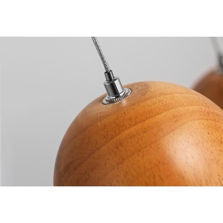 Suspension Nordique Ronde en Bois