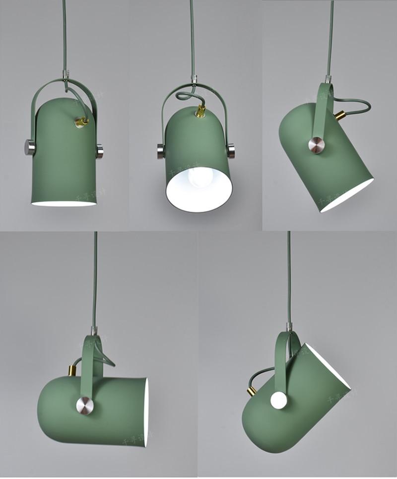 Suspension Métal Verte